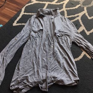 Light weight button up sweater